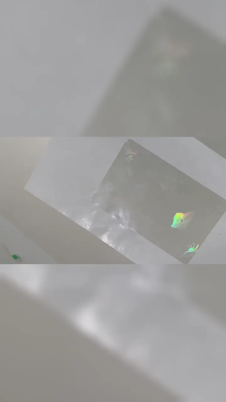 서호주 투명 운전면허증 홀로그램 오버레이 | WA ID 카드 보안 필름: 짧은 영상