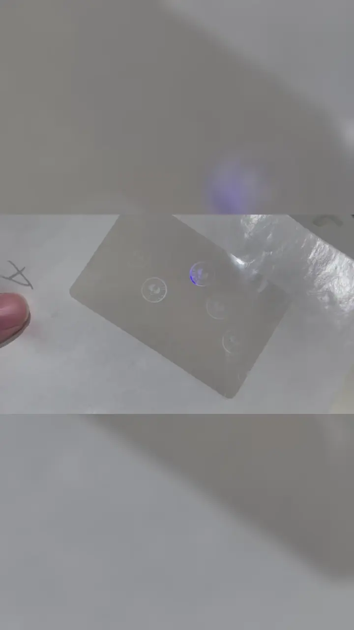 남호주 투명 운전면허증 홀로그램 오버레이 | SA ID 카드용 보안 홀로그램 필름: 짧은 영상
